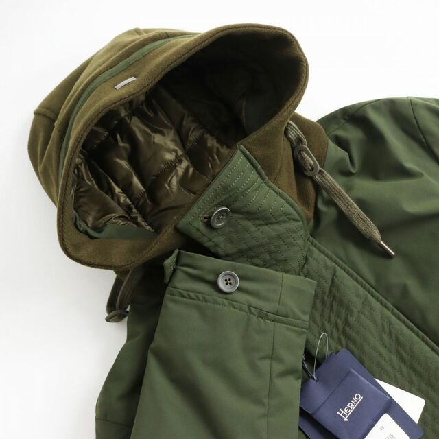 HERNO - 未使用品○定価140800円 HERNO ヘルノ PA0074U 中綿入り