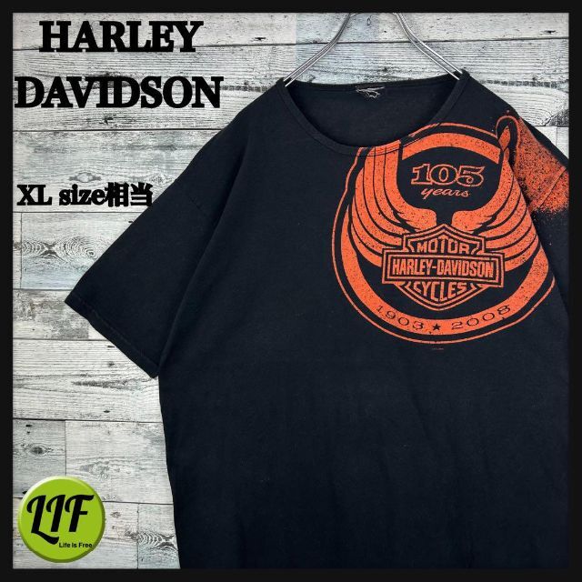 Harley Davidson - 【希少‼︎】ハーレーダビッドソン 両面プリント 00s 