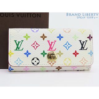 ルイヴィトン(LOUIS VUITTON)のほぼ新品ルイヴィトンモノグラム マルチカラーミュルティクレ44連キーケー(キーケース)