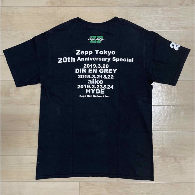 SNOOPY(スヌーピー)のZeppTokyo20周年×スヌーピーコラボTシャツ エンタメ/ホビーのタレントグッズ(ミュージシャン)の商品写真