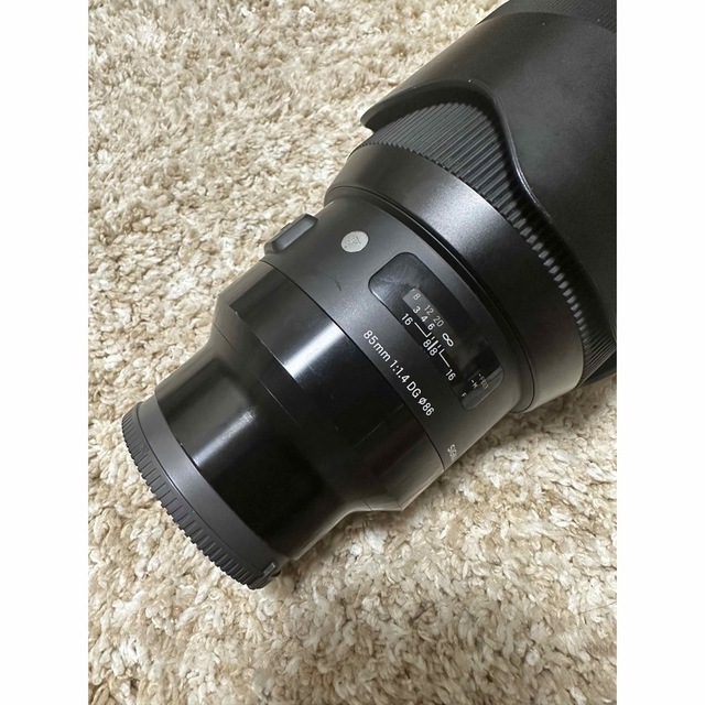 SIGMA(シグマ)のsigma85mmf1.4 DG HSM sony用 スマホ/家電/カメラのカメラ(レンズ(単焦点))の商品写真