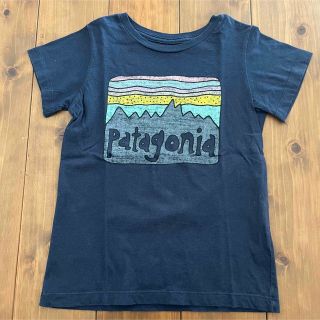 パタゴニア(patagonia)のemy様専用★Patagonia★半袖　Tシャツ★5T（110くらい）★ネイビー(Tシャツ/カットソー)