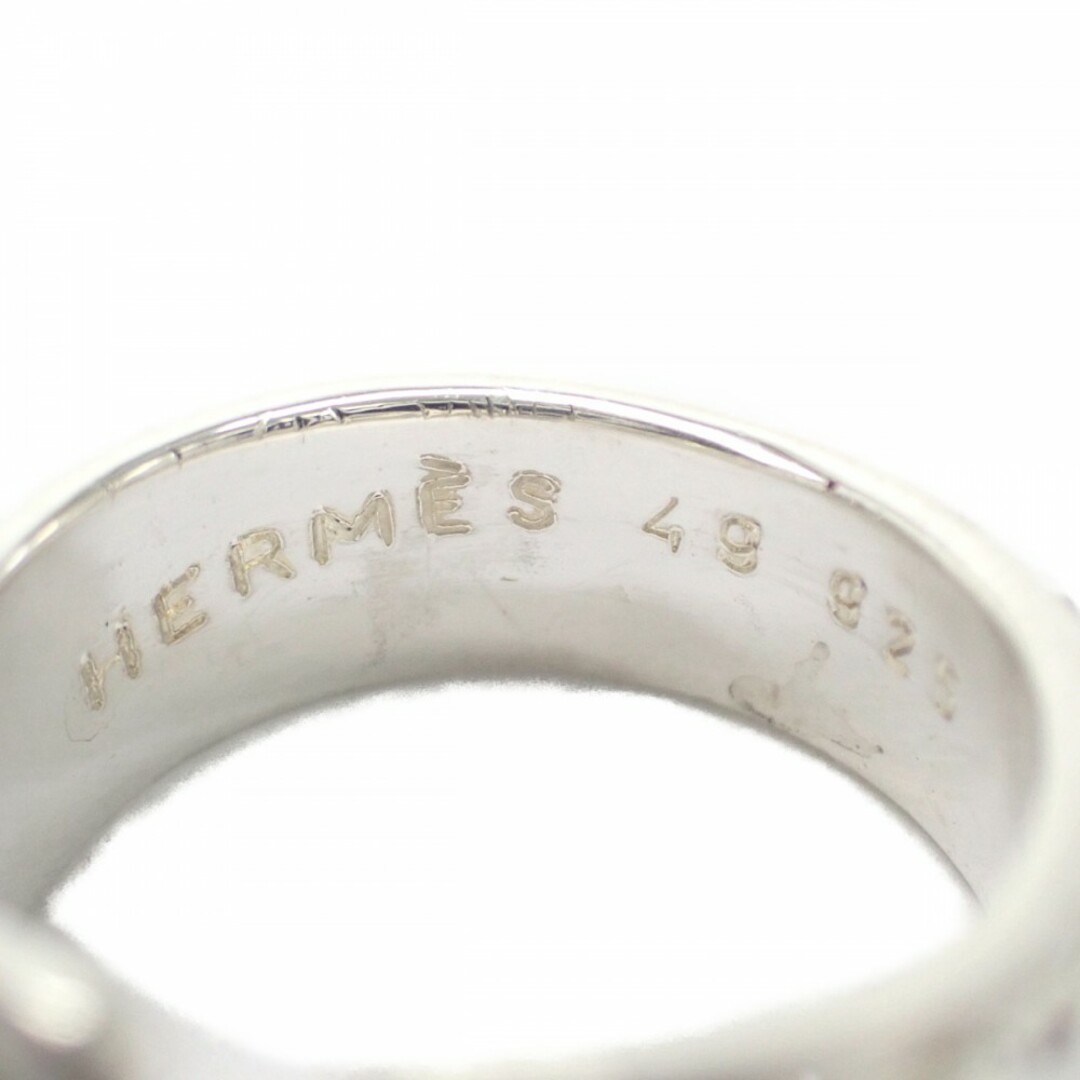【中古】【ABランク】HERMES エルメス K18YG AG925 メキシコ リング #49【ISEYA】 レディースのアクセサリー(リング(指輪))の商品写真