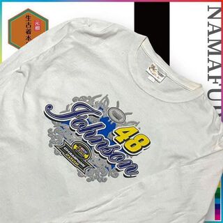 古着 CHASE 90s USA製 ナスカー　NASCAR　　48 ビンテージ(Tシャツ/カットソー(七分/長袖))