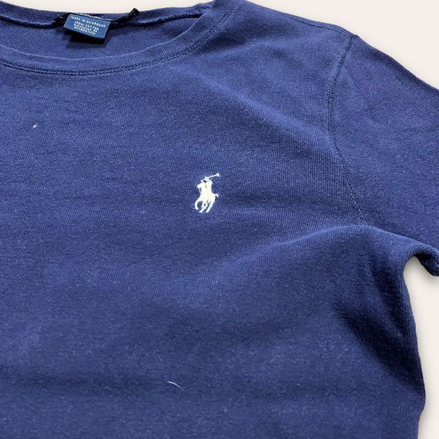 Ralph Lauren(ラルフローレン)のSWJ 古着 ラルフローレン　ワンポイント　ロゴ 長袖　Tシャツ メンズのトップス(Tシャツ/カットソー(七分/長袖))の商品写真