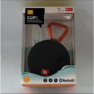 アップル(Apple)の新品未開封 JBL CLIP2 黒 防水 bluetooth (スピーカー)