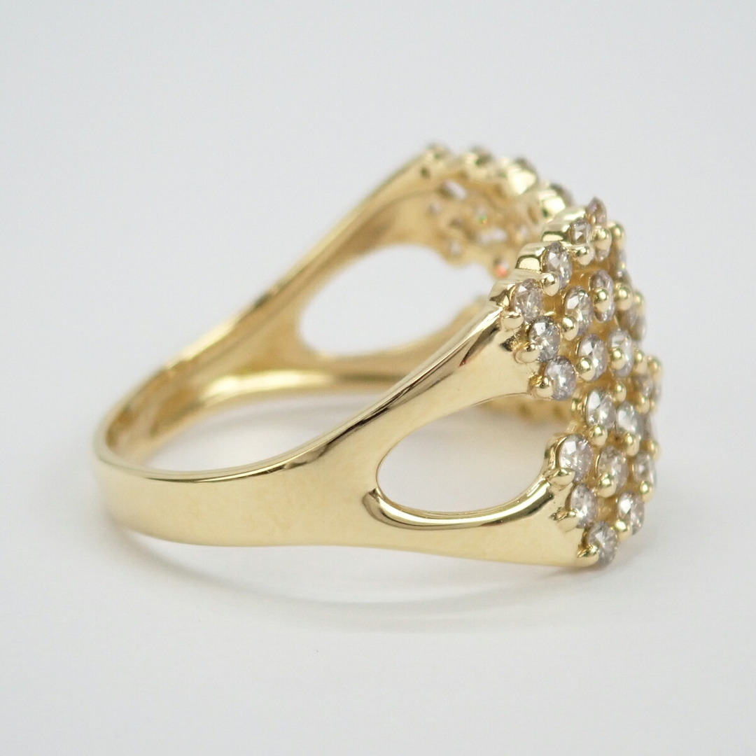 Aランク】K18YG デザインリング ダイヤ 1.00ct ゲージ棒約18号【ISEYA】 Tiffany&Co. ティファニー K18WG アトラスオープン リング 指輪 ダイヤモンド 3PD ゲージ棒約10号 レディース ジュエリー