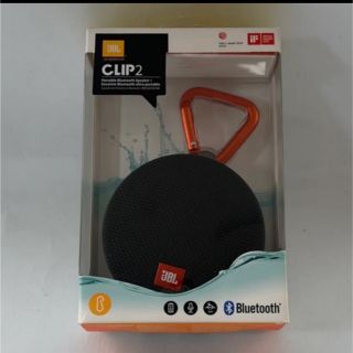 アップル(Apple)のJBL bluetooth CLIP2 防水スピーカー 新品 黒(スピーカー)