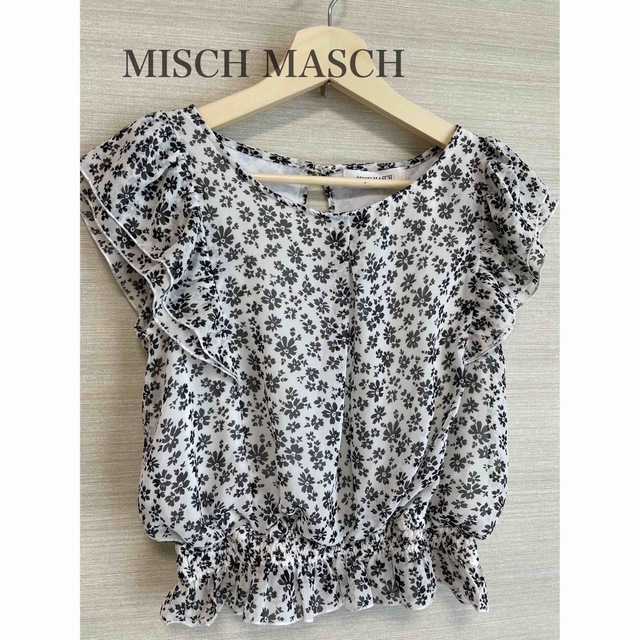 MISCH MASCH(ミッシュマッシュ)のMISCH MASCH ミッシュマッシュ 花柄ブラウス レディースのトップス(シャツ/ブラウス(半袖/袖なし))の商品写真