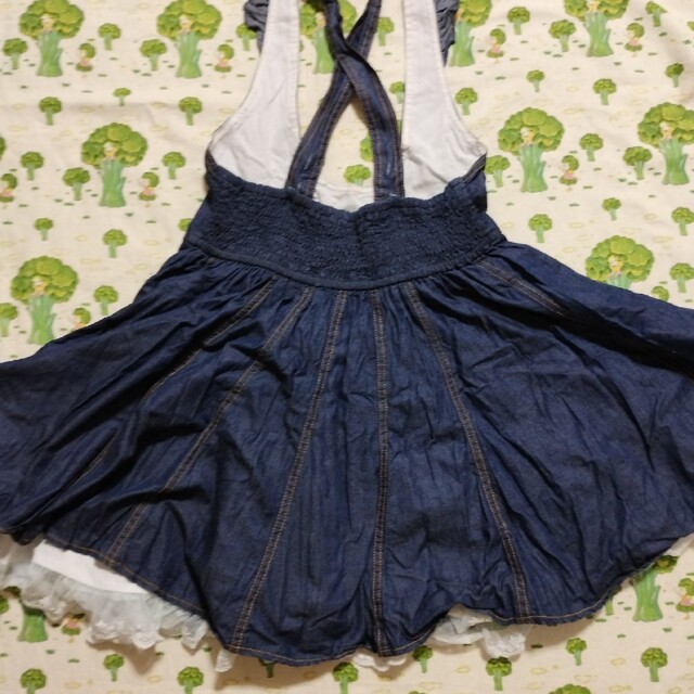 LIZ LISA(リズリサ)のLIZLISA ジャンバースカート  サイズS レディースのスカート(ひざ丈スカート)の商品写真