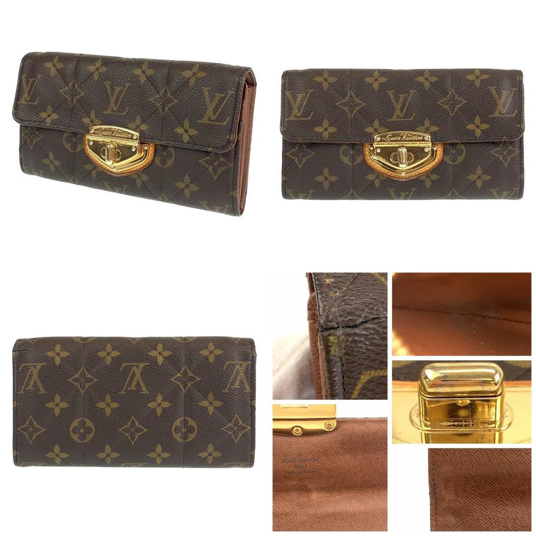 LOUIS VUITTON(ルイヴィトン)のLOUIS VUITTON ルイヴィトン モノグラム エトワール ポルトフォイユ サラ ブラウン 茶 レザー M66556 長財布 レディース 402012 【中古】 レディースのファッション小物(財布)の商品写真