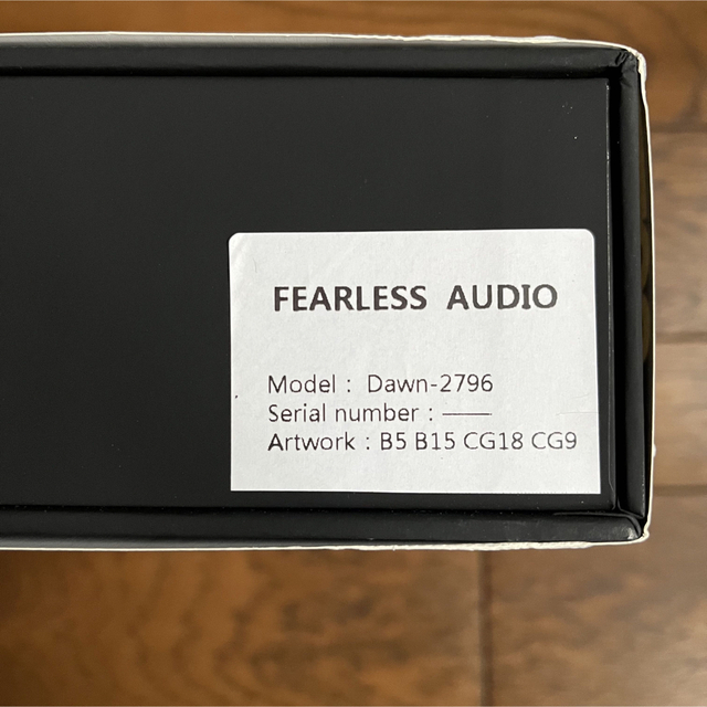 (値下) 特別注文 FEARLESS Dawn ユニバーサル 6BA+2EST