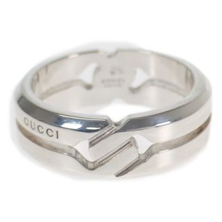 【中古】【Aランク】GUCCI グッチ ノットリング 指輪 314011 J8400 8106 Ag925 シルバー サイズ17 ゲージ棒約16 号【ISEYA】(リング(指輪))