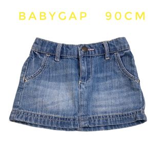 ベビーギャップ(babyGAP)のスカート　デニム　春服　夏服　値下げ中　美品(スカート)