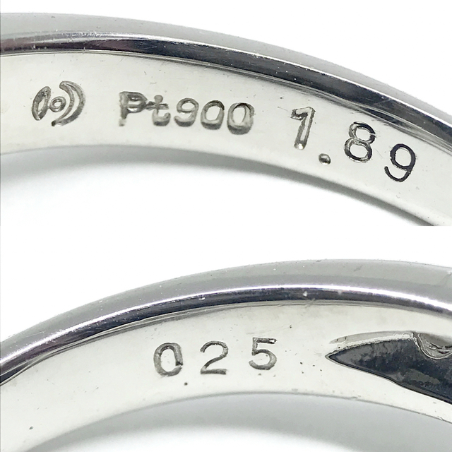TASAKI(タサキ)のタサキ ブラックオパール ダイヤモンドリング 田崎 PT900 希少 高品質 レディースのアクセサリー(リング(指輪))の商品写真