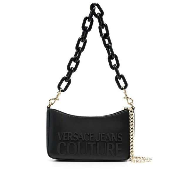 VERSACE JEANS COUTURE ショルダーバッグ ブラックショルダーバッグ