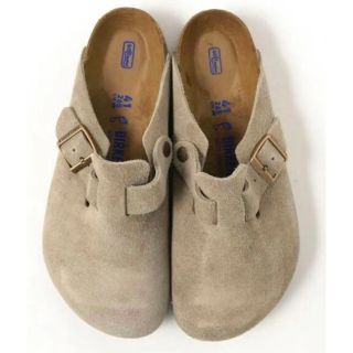 ビルケンシュトック(BIRKENSTOCK)のビルケンシュトック　ボストン　スウェード　トープ　41(サンダル)