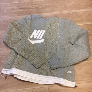 NIKE SACAIナイキとサカイのコラボスウェット