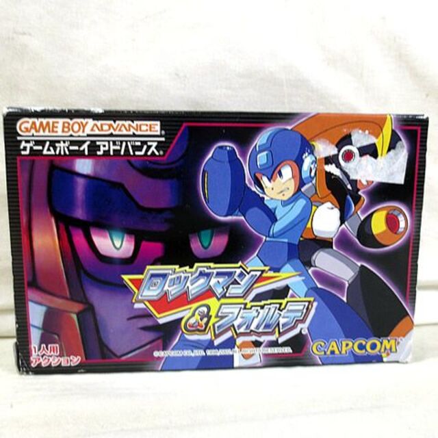 美品 ゲームボーイアドバンス GBA ロックマンu0026フォルテ-