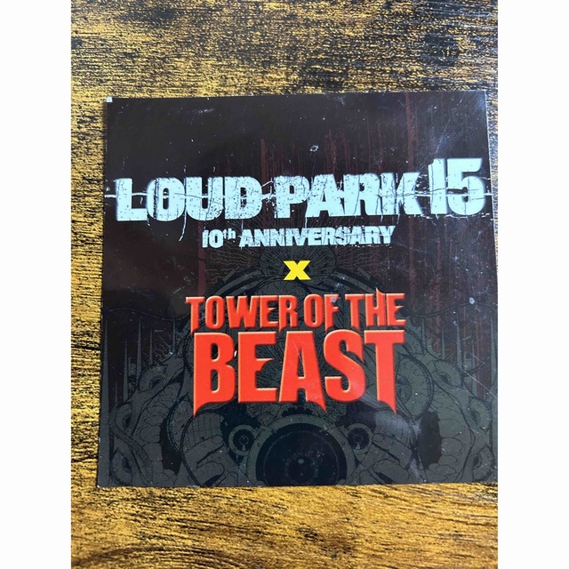 LOUD PARK 15 ステッカー エンタメ/ホビーのタレントグッズ(ミュージシャン)の商品写真