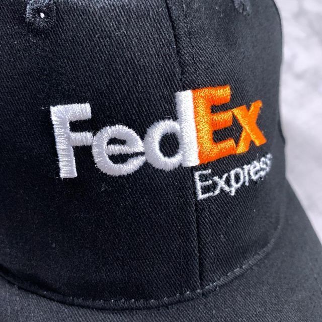 HOLLYWOOD RANCH MARKET(ハリウッドランチマーケット)のHOLLYWOOD RANCH MARKET × FedEx キャップ 黒 メンズの帽子(キャップ)の商品写真