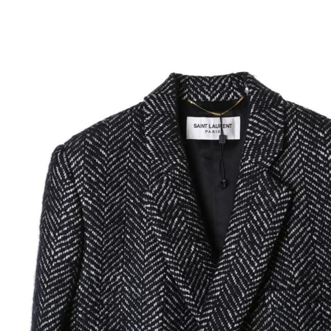 SAINT LAURENT - Saint Laurent Paris ウール ダブル チェスター SAINT LAURENT - Saint Laurent Paris ウール ダブル チェスター