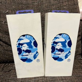 アベイシングエイプ(A BATHING APE)のBAPE × Gillette 限定版 カミソリセット×2(その他)