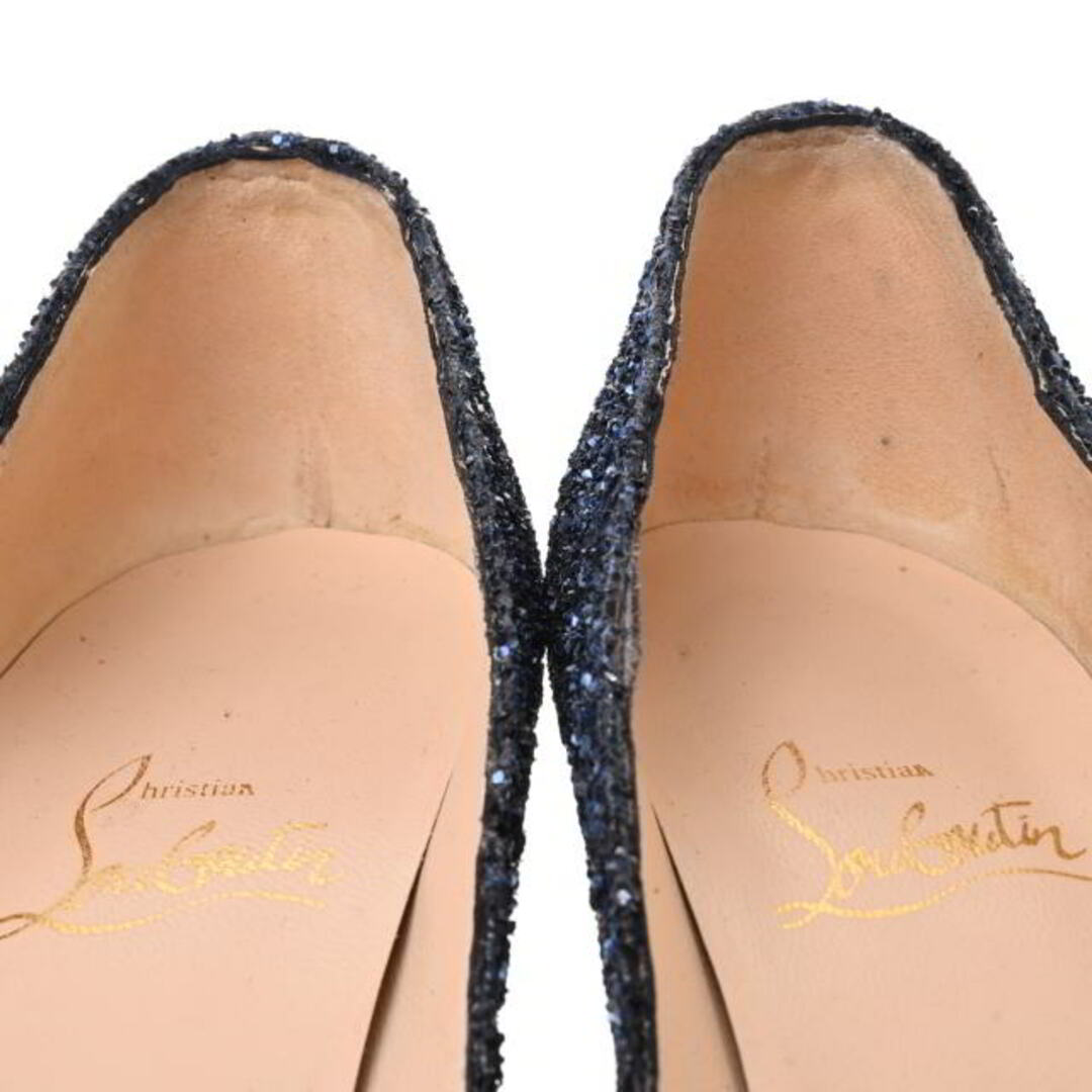 Christian Louboutin(クリスチャンルブタン)のChristian Louboutin グリッター ヒール パンプス レディースの靴/シューズ(ハイヒール/パンプス)の商品写真