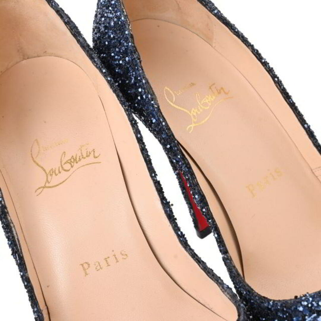 Christian Louboutin(クリスチャンルブタン)のChristian Louboutin グリッター ヒール パンプス レディースの靴/シューズ(ハイヒール/パンプス)の商品写真