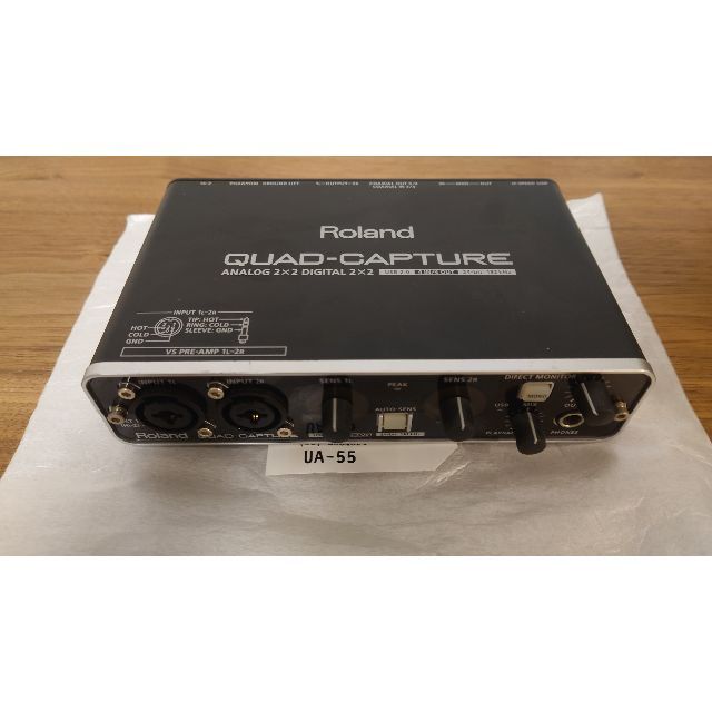 Roland - Roland QUAD-CAPTURE USB AudioI/F UA-55の通販 by 猫やしき