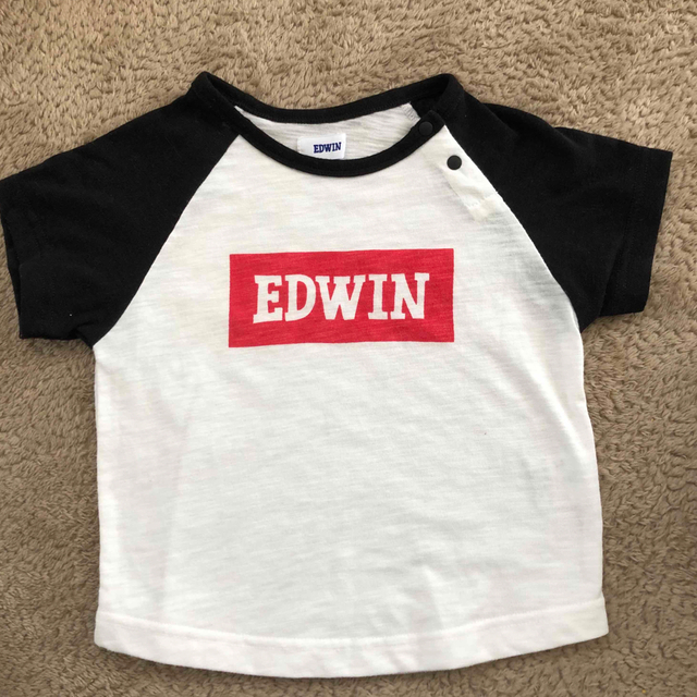 EDWIN(エドウィン)のエドウィン半袖シャツ95cm キッズ/ベビー/マタニティのキッズ服男の子用(90cm~)(Tシャツ/カットソー)の商品写真