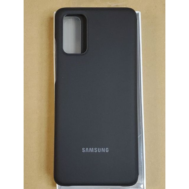 SAMSUNG(サムスン)の訳 Galaxy S20+ Puls CLEAR VIEW カバー ブラック純正 スマホ/家電/カメラのスマホアクセサリー(Androidケース)の商品写真