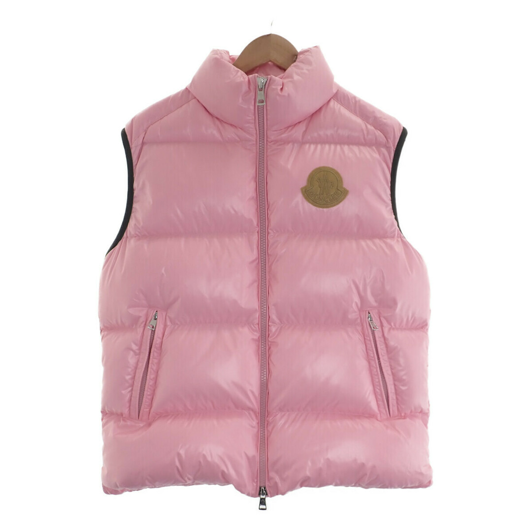 【中古】【Aランク】Moncler モンクレール ジーニアス ADRASTEA GILET ダウンベスト F20921A52600 68950 ダウン ベスト ピンク サイズ3 【ISEYA】 レディースのジャケット/アウター(その他)の商品写真