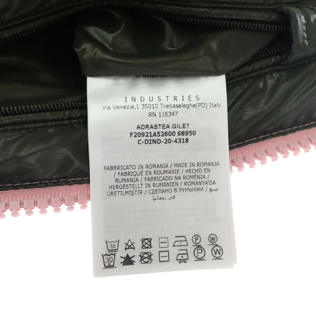 【中古】【Aランク】Moncler モンクレール ジーニアス ADRASTEA GILET ダウンベスト F20921A52600 68950 ダウン ベスト ピンク サイズ3 【ISEYA】 レディースのジャケット/アウター(その他)の商品写真