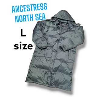 ANCESTRESS NORTH SEA　高品質　ダウンコート　ベンチコート　L(ダウンジャケット)