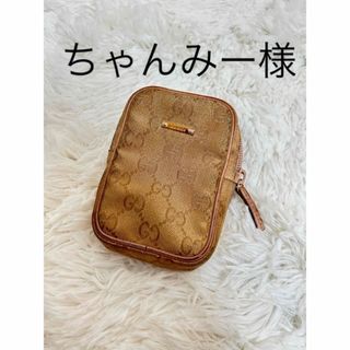 グッチ(Gucci)のGUCCI グッチ　GGキャンバス　タバコ入れ　小物入れ(ポーチ)