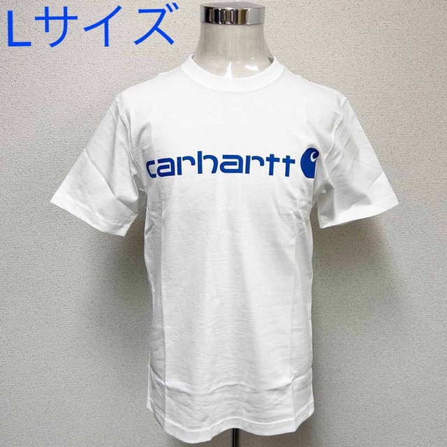 carhartt(カーハート)の新品 Carhartt カーハート Ｔシャツ K195 ホワイト Lサイズ メンズのトップス(Tシャツ/カットソー(半袖/袖なし))の商品写真