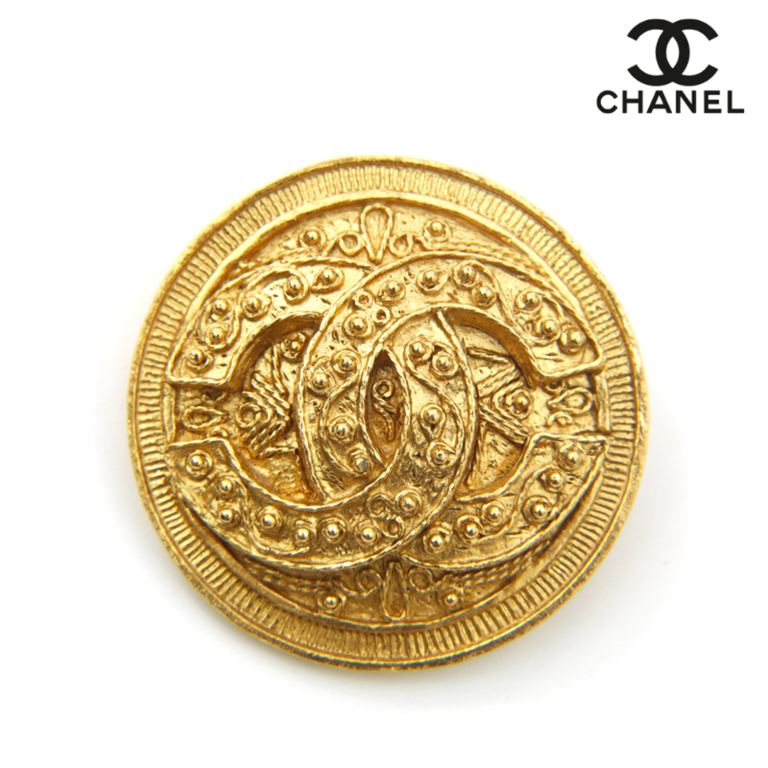 シャネル CHANEL ココマーク ブローチ-