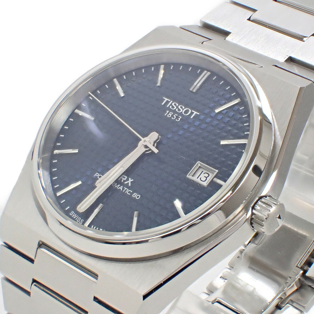 【並行輸入品】【Aランク】TISSOT ティソ PRX オートマティック T137.407.11.041.00 ブルー文字盤【ISEYA】