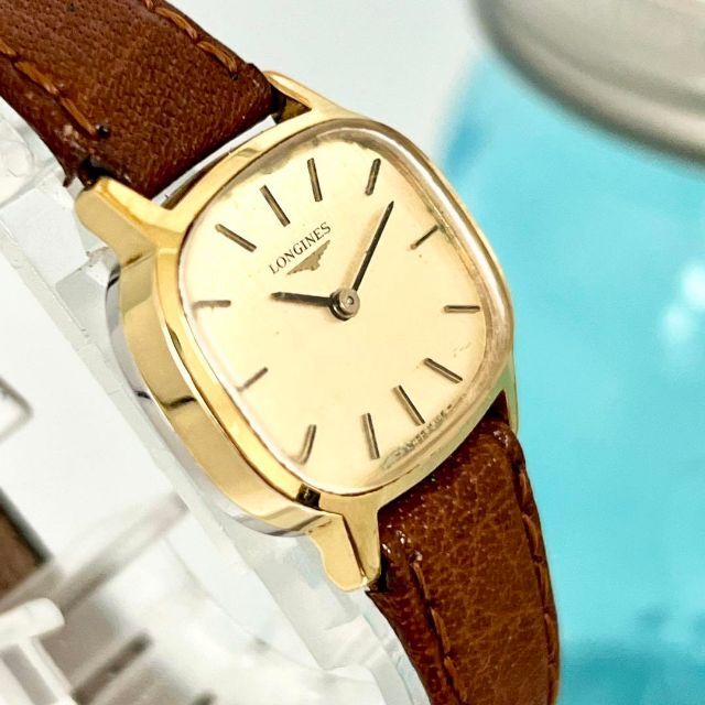 あーる販売商品【美品】LONGINES レディース ロンジン 時計 腕時計 ゴールド