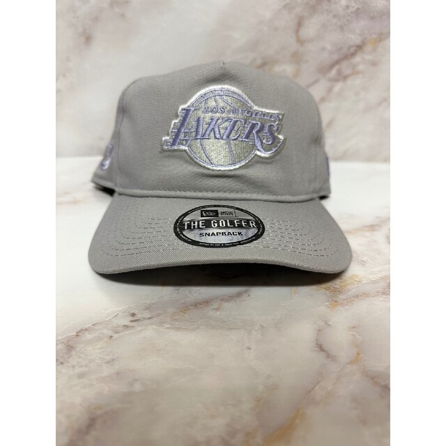 Newera Golfer ロサンゼルスレイカーズ サイドパッチ スナップバック