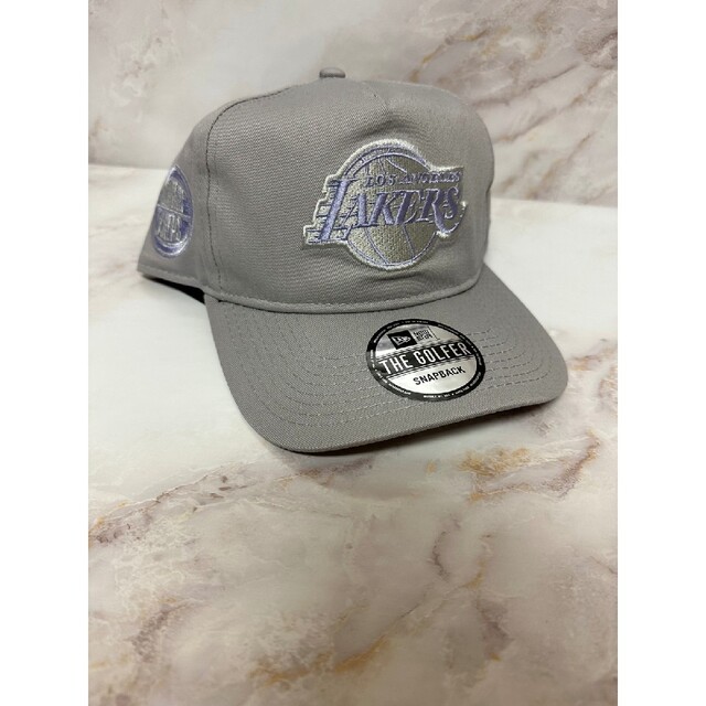 Newera Golfer ロサンゼルスレイカーズ サイドパッチ スナップバック