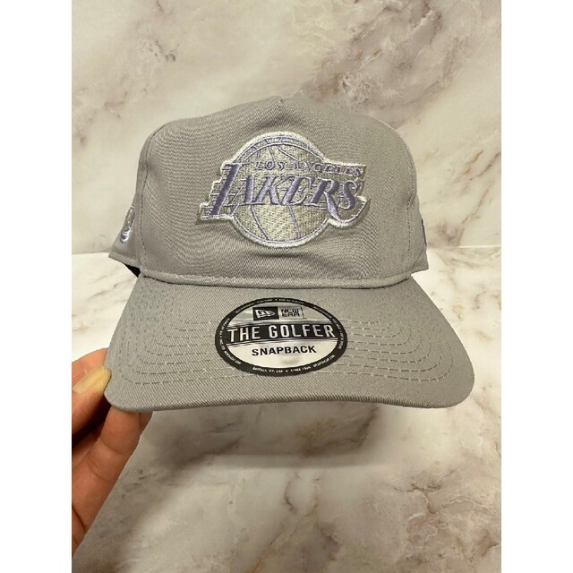 Newera Golfer ロサンゼルスレイカーズ サイドパッチ スナップバック