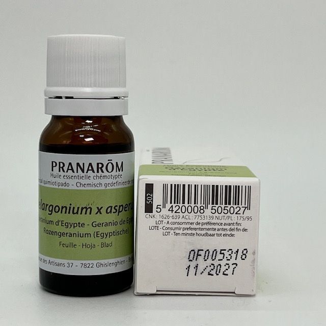 PRANAROM(プラナロム)のひとみん様　プラナロム ゼラニウムエジプト他　合計4点　精油 コスメ/美容のリラクゼーション(エッセンシャルオイル（精油）)の商品写真