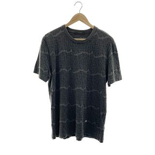 ルイヴィトン(LOUIS VUITTON)の【中古】【Aランク】LOUIS VUITTON ルイヴィトン クリストファー・ネメス コラボ Tシャツ サイズL コットン ウール グレー【ISEYA】(Tシャツ(半袖/袖なし))