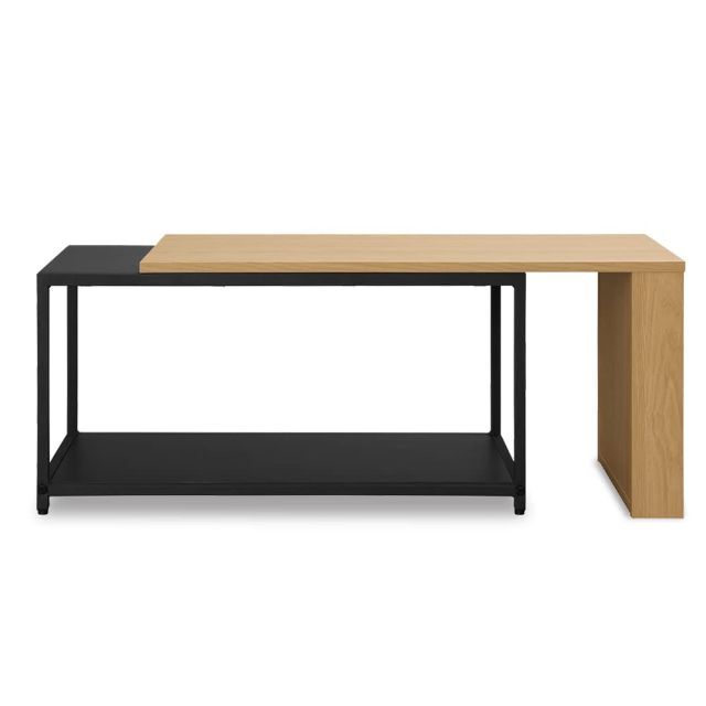 【色: d)テーブル】アイリスオーヤマ テーブル センターテーブル デスク 伸縮