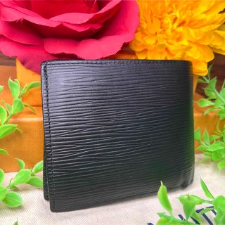 保存袋付】⛄️美品⛄️ルイヴィトン エピ マルコNM新型 折り財布-