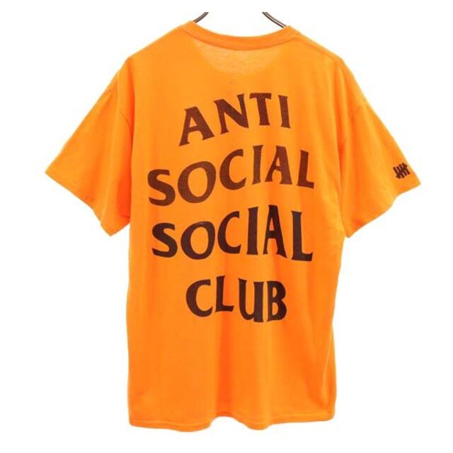 オレンジ商品番号アンチソーシャルソーシャルクラブ USA製  バックロゴプリント 半袖 Tシャツ L オレンジ ANTISOCIALSOCIALCLUB メンズ   【230517】 メール便可