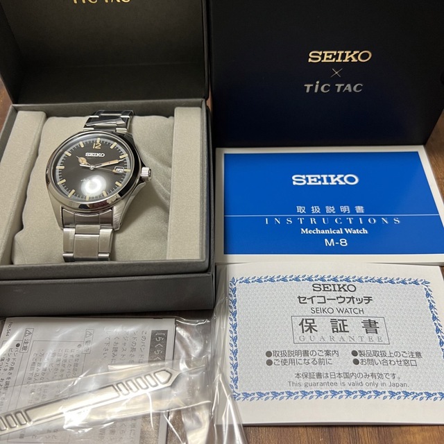 SEIKO セイコーXチックタック コラボ 流通限定 メカニカル SZSB006