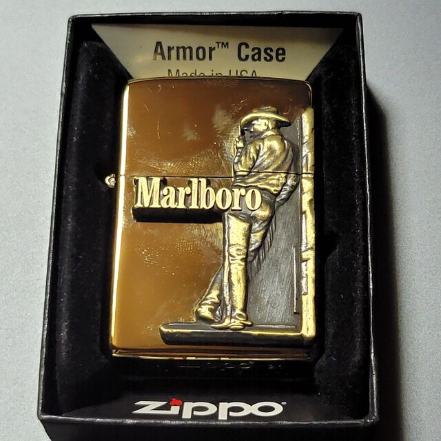 新品未使用　マルボロジッポ　カウボーイ　カスタム　ジッポ　zippo